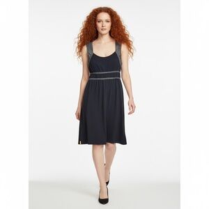 Lole Cotton Sporty Dress Gray Size L